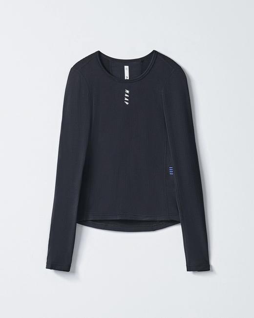 MAAP 女士 Thermal Base Layer LS Tee Black 加绒长袖骑行打底 商品图1
