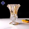 捷克BOHEMIA进口水晶玻璃描金透明 花瓶摆件客厅插花 富贵竹花瓶 商品缩略图0