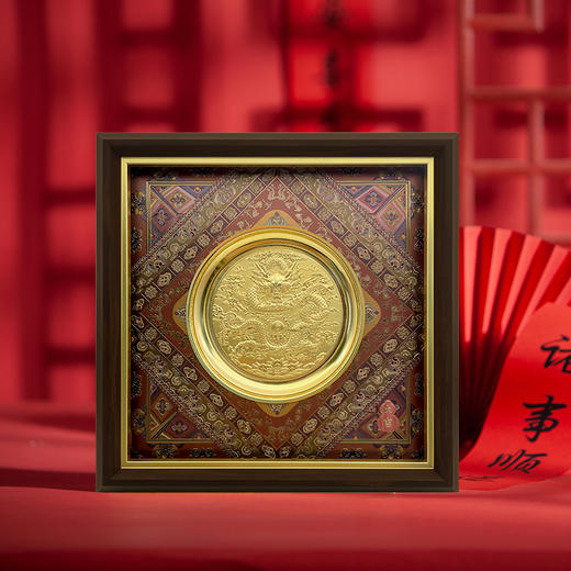 万代兴隆高浮雕足金艺术版画（仅接受定制） 商品图1