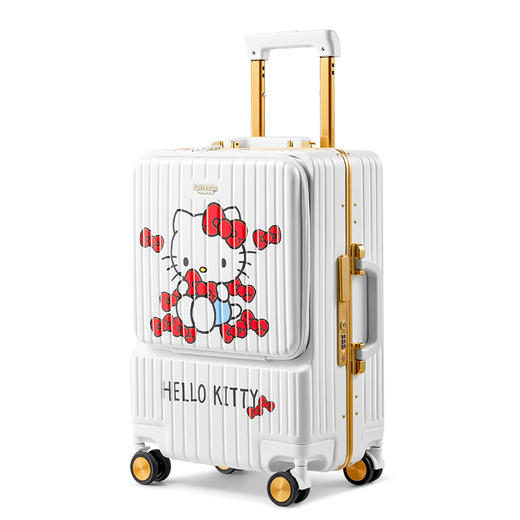 银座xHelloKitty正版授权联名定制喷绘系列-精致窄边铝框前开盖6661K-HK 商品图0