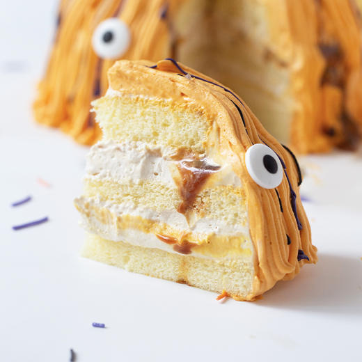 万圣节限定「哈啰喂」南瓜焦糖奶油蛋糕｜随机赠送万圣节发光戒指1枚，送完即止！ 商品图6