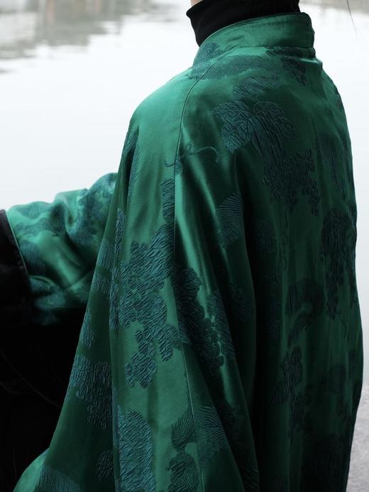 瑕疵|盛唐牡丹 |双面松鼠葡萄纹女外套/丝绒正反两穿 (不夹棉)[特价品] 商品图7