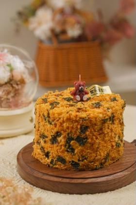 沙嗲海苔肉松蛋糕