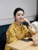 盛唐牡丹 | 花香引蝶真丝宋锦新中式外套 (夹棉) 商品缩略图11