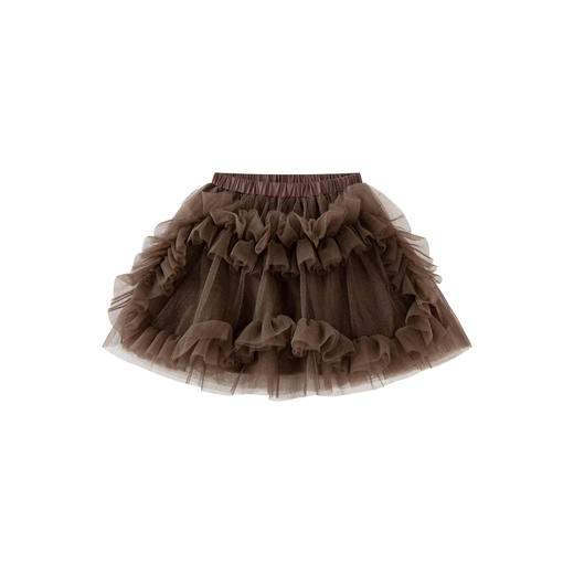 迷你巴拉女童公主裙秋冬新款宝宝网纱甜美时尚儿童短裙 商品图4