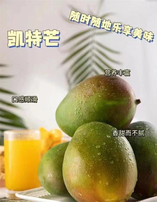 【19.9元/5斤】3.98每斤  凯特芒果大果 商品图0