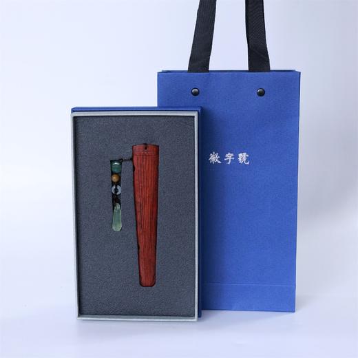 小叶紫檀琴形书签 商品图6