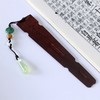 小叶紫檀琴形书签 商品缩略图1
