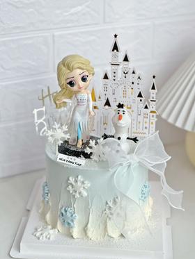 爱莎城堡 · 奶油蛋糕