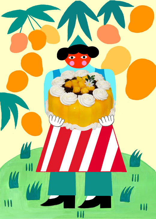 芒果血糯米蛋糕 商品图2