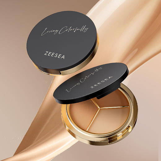 【活动价￥16.9】ZEESEA滋色修颜无痕三色遮瑕膏3g 商品图0