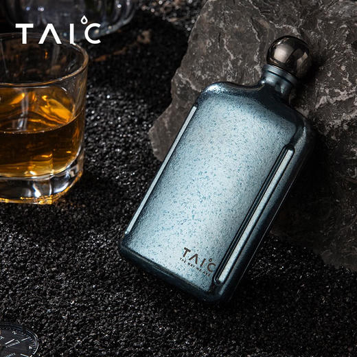 TAIC太可纯钛小酒壶随身迷你外带户外高档家用白酒壶便携式226ml 商品图5