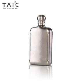 TAIC太可纯钛小酒壶随身迷你外带户外高档家用白酒壶便携式226ml