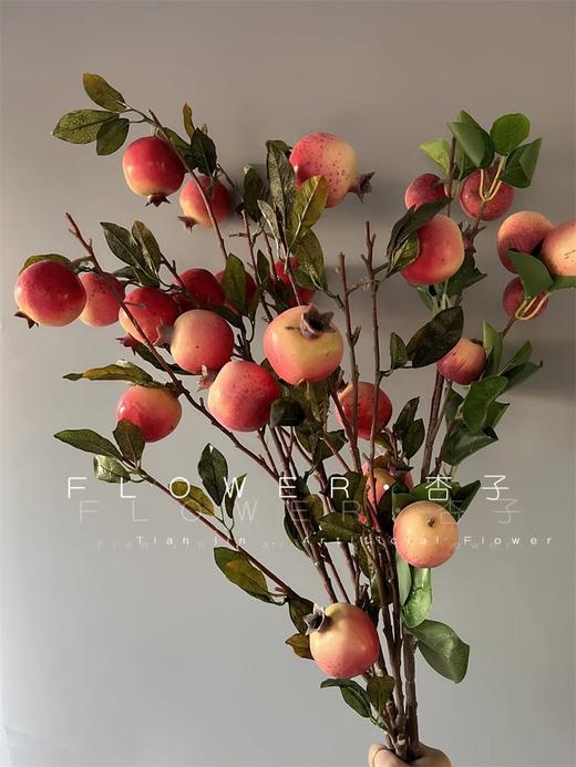 仿真柿子.仿真苹果.仿真桔子.仿真五代黄金果.仿真石榴 商品图2