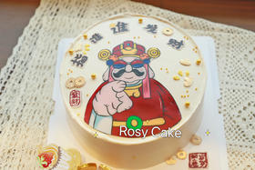 财神爷蛋糕