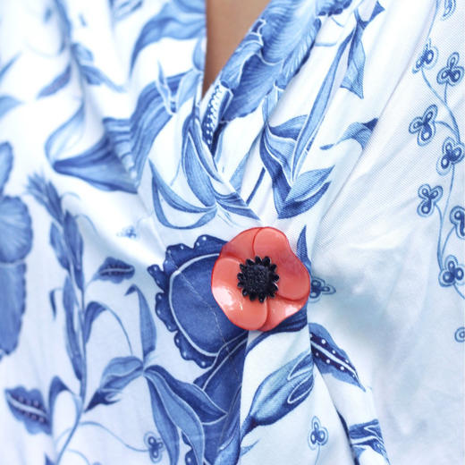 北京仓｜Cilea Bijoux-ANEMONE-银莲花 胸针（中号）［法国设计师］ 商品图8