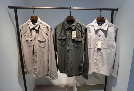 请仓库不退换 RRL拉夫劳伦出口订单纯棉的工装风衬衣..可外穿也可内搭.. 商品图0