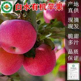 白水有机苹果【产地直发】@fn