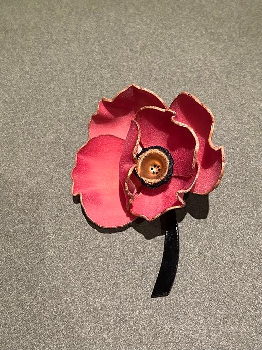 北京仓｜Cilea Bijoux-POESIE-虞美人 胸针［法国设计师］ 商品图4