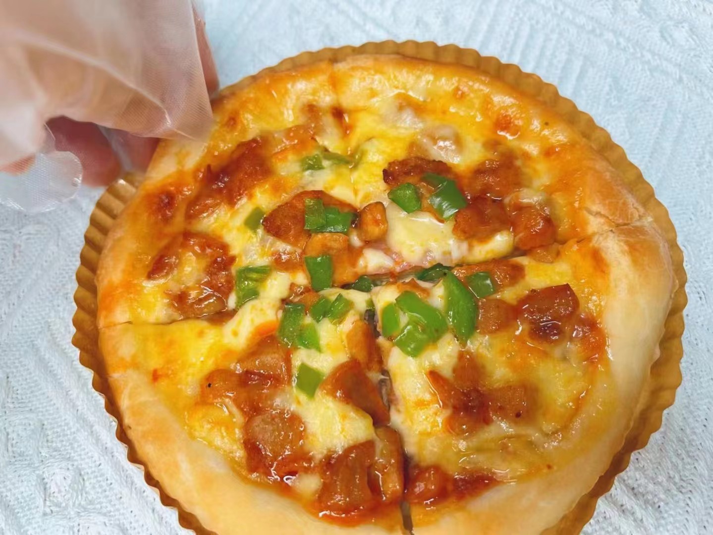 手工披萨奥尔良鸡肉味