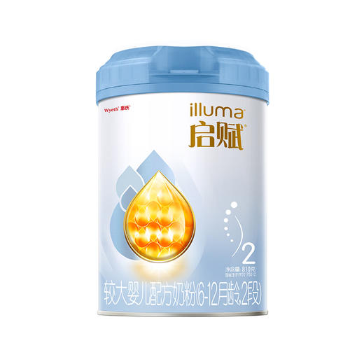 【新国标】惠氏启赋蓝钻2段810g 商品图0