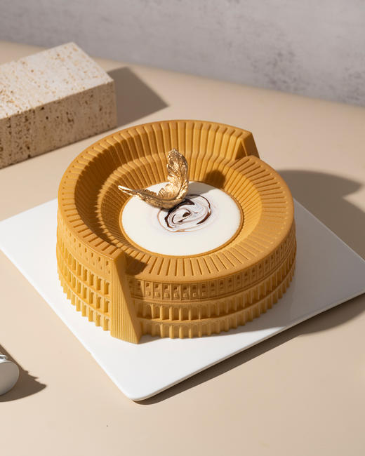 罗马假日-摩卡咖啡榛子慕斯生日蛋糕（1.9-3.7磅） 商品图1