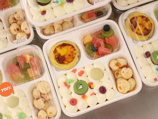 下午茶套餐九-便当盒三（水果可换应季水果） 商品图0
