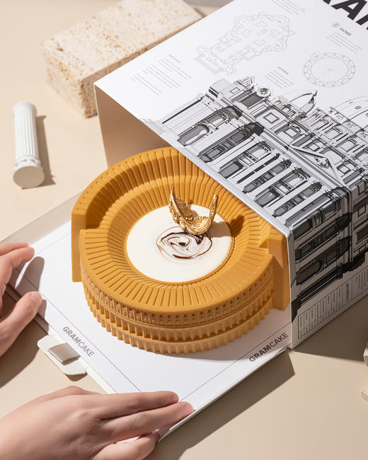 罗马假日-摩卡咖啡榛子慕斯生日蛋糕（1.9-3.7磅） 商品图4