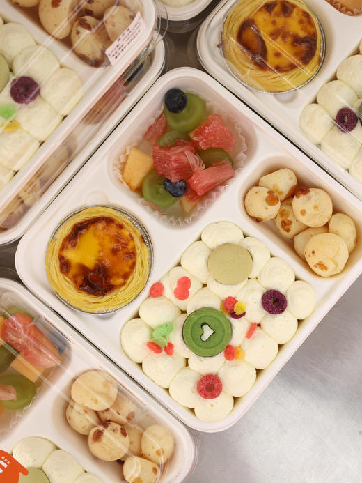 下午茶套餐九-便当盒三（水果可换应季水果） 商品图1