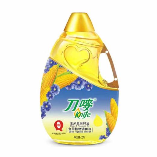 刀唛粟米亚麻籽油2L 商品图0