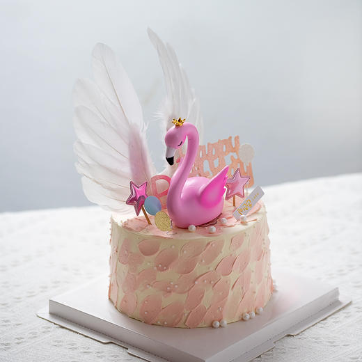 火烈鸟奶油蛋糕 商品图0