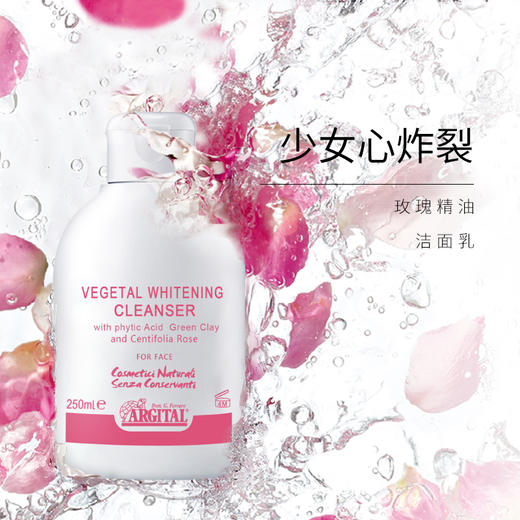 雅琪朵：玫瑰精油洁面乳 125ml /250ml 洗面奶氨基酸男女清洁收缩毛孔祛黑头控油美白 商品图6