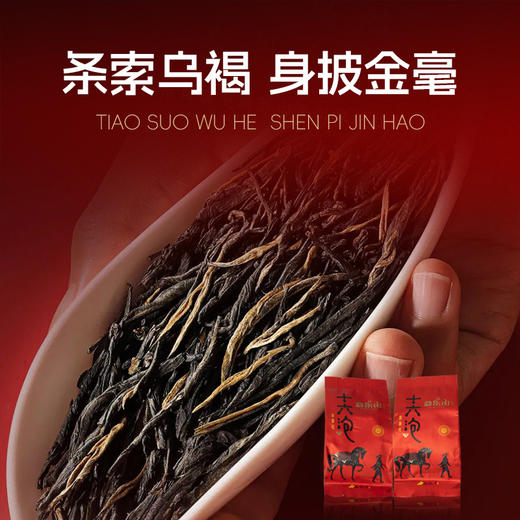 勐乐山普洱十六泡（景迈红）古树红茶80g 商品图4