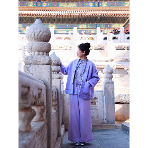 【线上专属】衬衫（23710226-紫菂） 商品图1