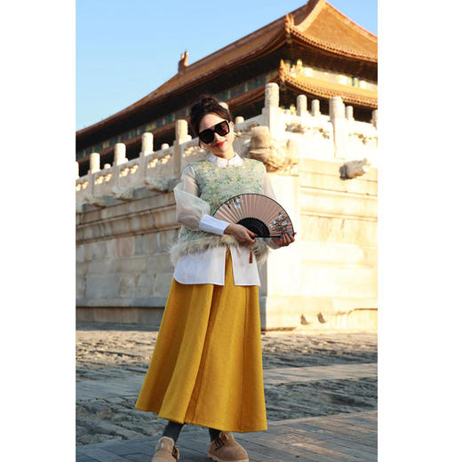 【抖音专属】半裙（23806710-黄河琉璃） 商品图1