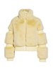 Goldbergh - Furry Ski Jacket - Pastel Yellow - 女装 - 滑雪夹克 - 黄色 商品缩略图0