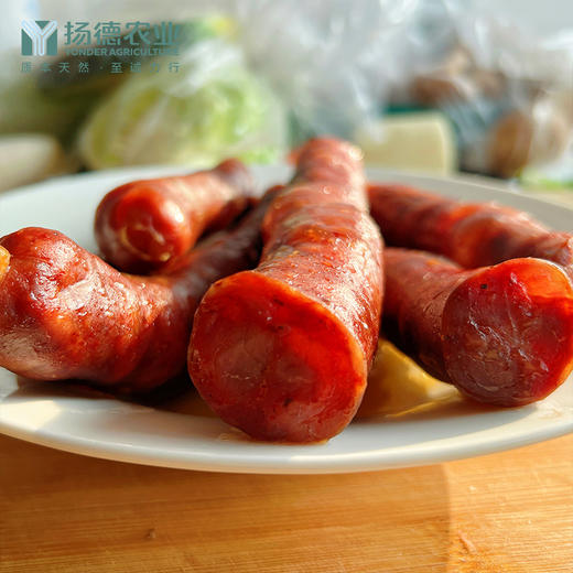 【明星产品、强烈推荐】扬德黑猪肉香肠（350g/袋） 商品图2