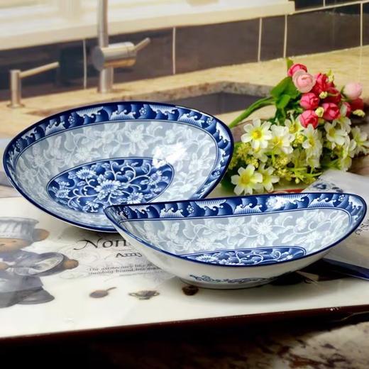 参宝青花瓷水果沙拉碗复古意粉拌面碗家用大碗 商品图1