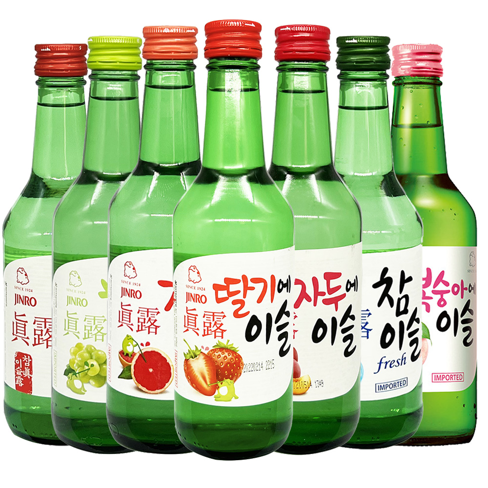 [烧酒]韩国真露烧酒360ml混合味