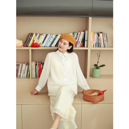 【抖音专属】衬衫（22710377B山矾） 商品图2