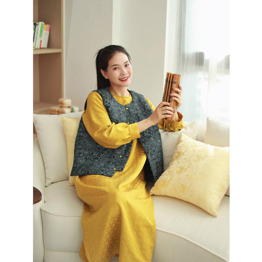 【抖音专属】棉马甲（20804151B-京元D633） 商品图2