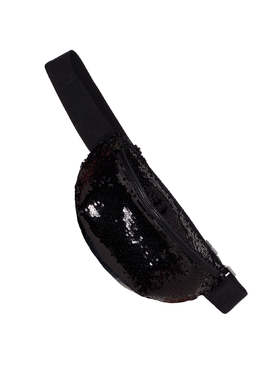 Goldbergh - Glitter Fanny Bag - Black - 女装 - 包包 - 黑色