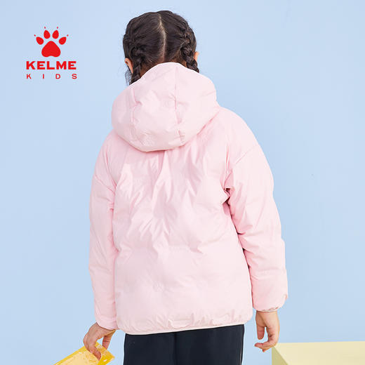 KIDS卡尔美冬季新款女童短保暖防寒羽绒服 商品图2