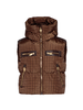Goldbergh - Teamplayer Ski Bodywarmer - Dark Brown - 女装 - 背心 - 深棕色 商品缩略图0