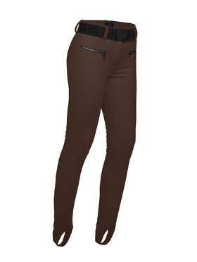 Goldbergh - Paris Ski Pants - Dark Brown - 女装 - 滑雪裤 - 深棕色