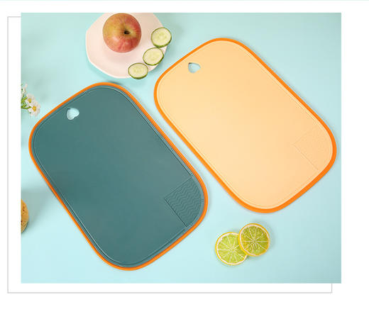 小麦秸秆菜板 黄色 菜板防霉多功能家用案板切菜板子厨房加厚水果小砧板1个 商品图0