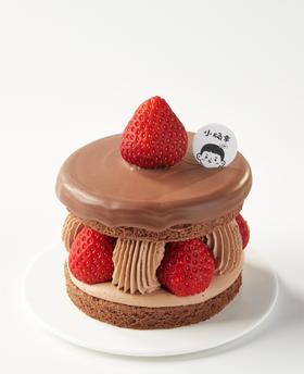 法芙娜生巧草莓 奶油蛋糕