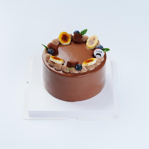 法芙娜生巧焦糖香 蕉 蛋糕 商品图1