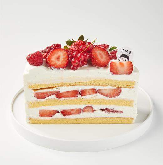 超浓厚大溪地香草草莓 奶油蛋糕 商品图2