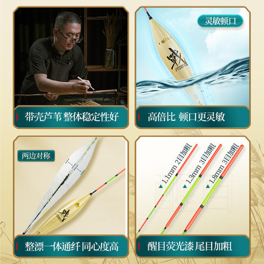 4.9元+160积分兑换 芦苇综合漂 商品图2